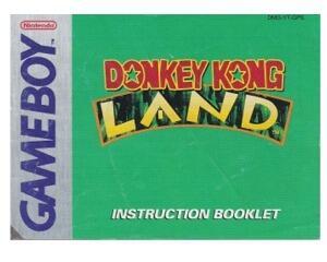 Donkey Kong Land (GPS) (GameBoy manual)