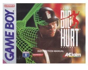 Big Hurt Baseball (EUR) (GameBoy manual)