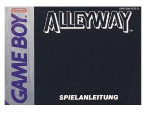 Alley Way (NOE) (GameBoy manual)