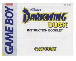 Darkwing Duck (SCN) (GameBoy manual)