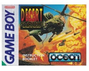 Desert Strike (UKV) (GameBoy manual)