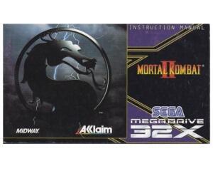 Mortal Kombat II (SMD 32X manual)