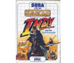 Indiana Jones and the last Crusade m. kasse og manual (SMS)