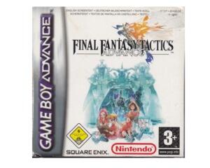 Final Fantasy Tactics Advance m. kasse (mærke) (GBA)