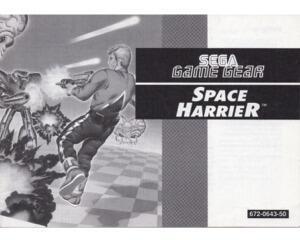Space Harrier (SGG manual)