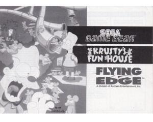 Krusty Fun House (SGG manual)