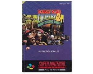 Donkey Kong Country 2 (scn) (Snes manual)