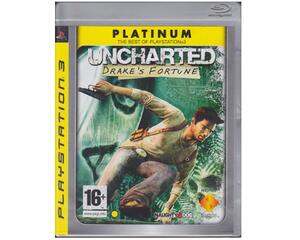 UnCharted : Drakes Fortune u. manual (platinum) (PS3)