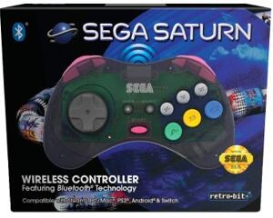 Sega Saturn Bluetooth joypad (orig) (grå) (ny vare)