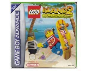Lego Island 2 m. kasse og manual (GBA)