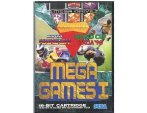 Mega Games I m. kasse og manual (SMD)