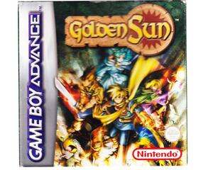 Golden Sun m. kasse (slidt) (GBA)