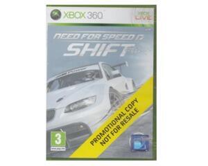 Need for Speed : Shift (promotional copy) u. manual (Xbox 360)