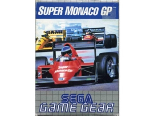 Super Monaco GP m. kasse og manual (Game Gear)