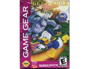 Deep Duck Trouble starring Donald Duck m. kasse og manual (Game Gear)