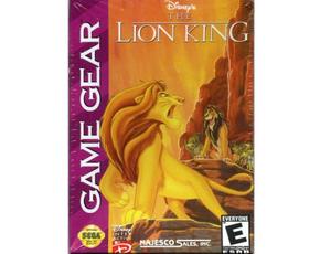 Lion King m. kasse og manual (Game Gear)