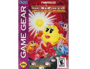Ms. Pacman m. kasse og manual (Game Gear)
