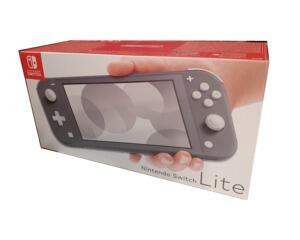 Nintendo Switch Lite (grå) m. kasse og manual