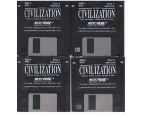 Civilization m. manual (3.5" disk)