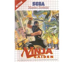 Ninja Gaiden m. kasse og manual (SMS)