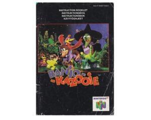 Banjo Kazooie (nuk4) (slidt) (N64 manual)