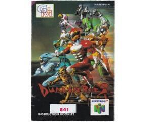 Dual Heroes (eur) (slidt) (N64 manual)