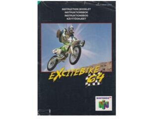 Excite Bike (nuk) (slidt) (N64 manual)