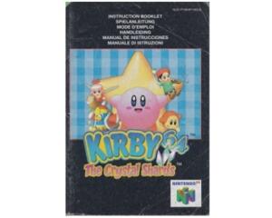 Kirby 64 : The Crystal Shards (neu) (slidt) (N64 manual)