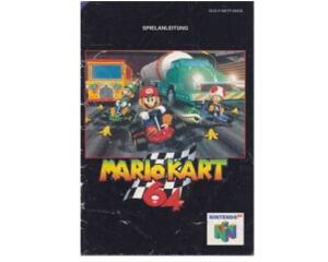 Mario Kart 64 (noe) (slidt) (N64 manual)