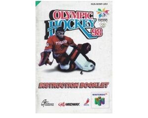 Olympic Hockey 98 (ukv) (N64 manual)