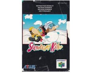 Snowboard Kids (nuk) (slidt) (N64 manual)
