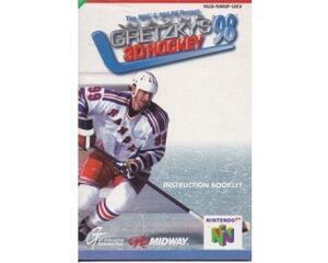 Wayne Gretzky's 3D Hockey 98 (ukv) (N64 manual)