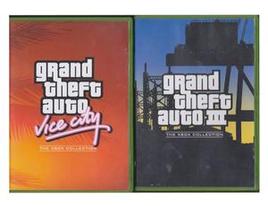 Grand Theft Auto : Vice City (dårlig cover) / Grand Theft Auto III (Xbox)