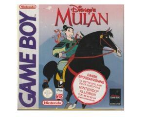 Mulan (ukv) m. kasse og manual (GameBoy)