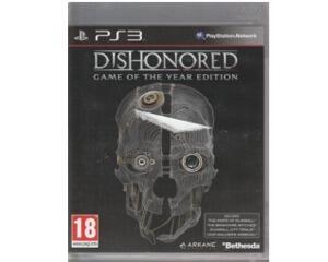Dishonored (game of the year edition) (PS3)