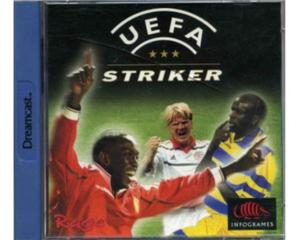 Uefa Striker m. kasse og manual (Dreamcast)