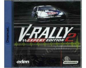 V-Rally Expert Ed. 2 m. kasse og manual (Dreamcast)