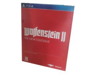 Wolfenstein II : The New Colossus (collectors edition) u. spil (PS4)
