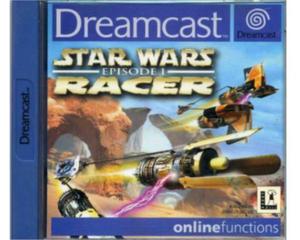Star Wars Racer Ep. 1 m. kasse og manual (Dreamcast)