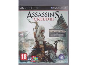 Assassin's Creed III u. manual (PS3) 