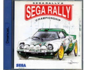 Sega Rally 2 m. kasse og manual (Dreamcast)