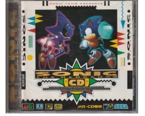 Sonic CD (Mega-CD) (jap) m. kasse og manual