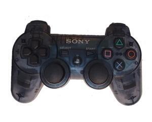 PS3 Controller 6 Axis / Dualschock 3 trådløs (grå transperent)