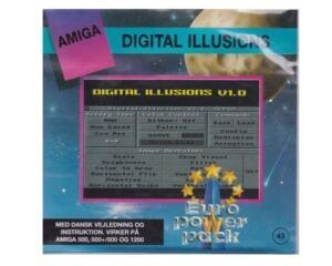 Digital Illusions (euro power pack) m. kasse og manual (Amiga)