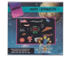Video - Symboler (euro power pack) m. kasse og manual (Amiga)