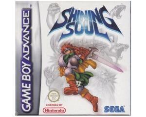 Shining Soul m. kasse (deform) og manual (GBA)
