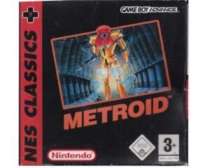 Metroid m. kasse (deform) og manual (nes classic)  (GBA)