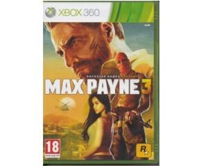Max Payne 3 (fransk kasse og manual) (Xbox 360)