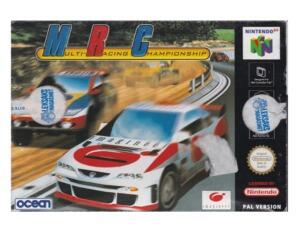 Multi-Racing Championship m. kasse (slidt) og manual (N64)