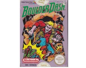 Boulder Dash (UK) m. kasse og manual (NES)